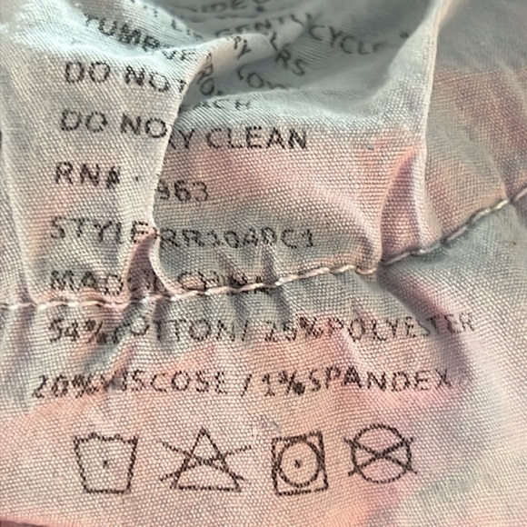 Banjara ban-jar-a Jeans denim Women's 29/10 Embroidered straight leg open hem - Picture 8 of 9